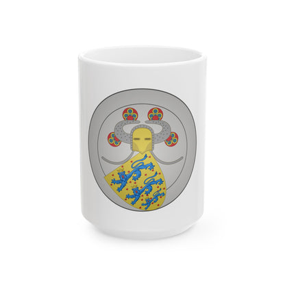 Coat of arms of Valdemar IV of Denmark - White Coffee Mug