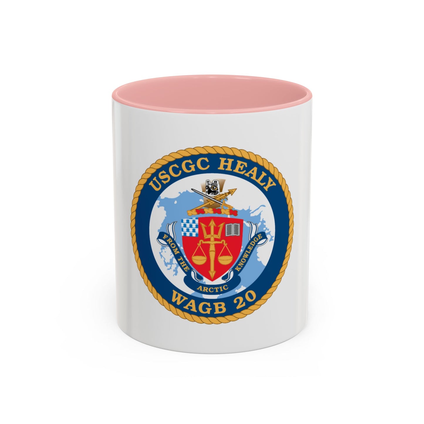 USCGC Healy WAGB 20 (U.S. Coast Guard) Accent Coffee Mug