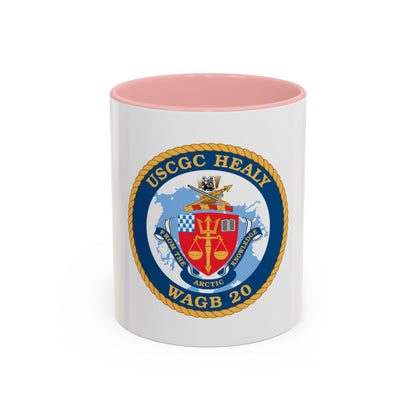 USCGC Healy WAGB 20 (U.S. Coast Guard) Accent Coffee Mug