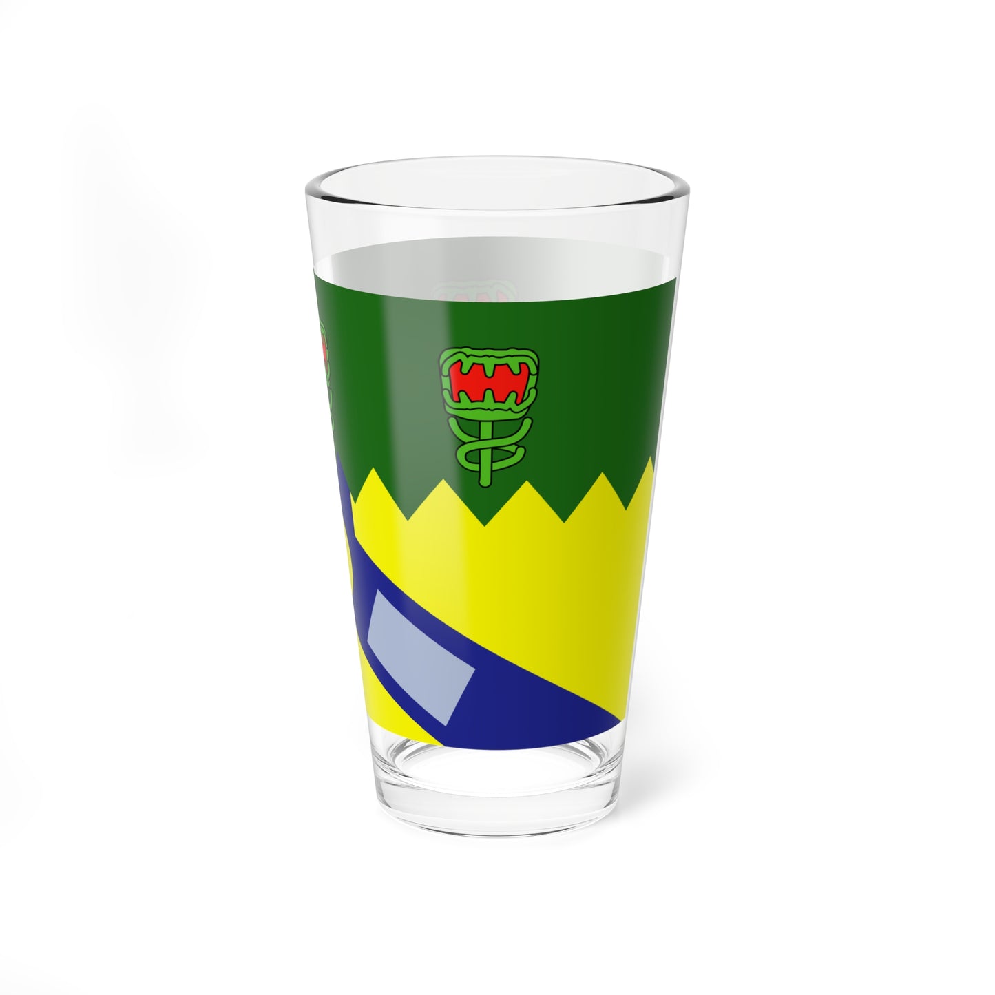 Tasmania Launceston City Flag (Australia) Pint Glass 16oz