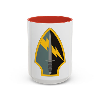 560 Battlefield Surveillance Brigade (U.S. Army) Accent Coffee Mug