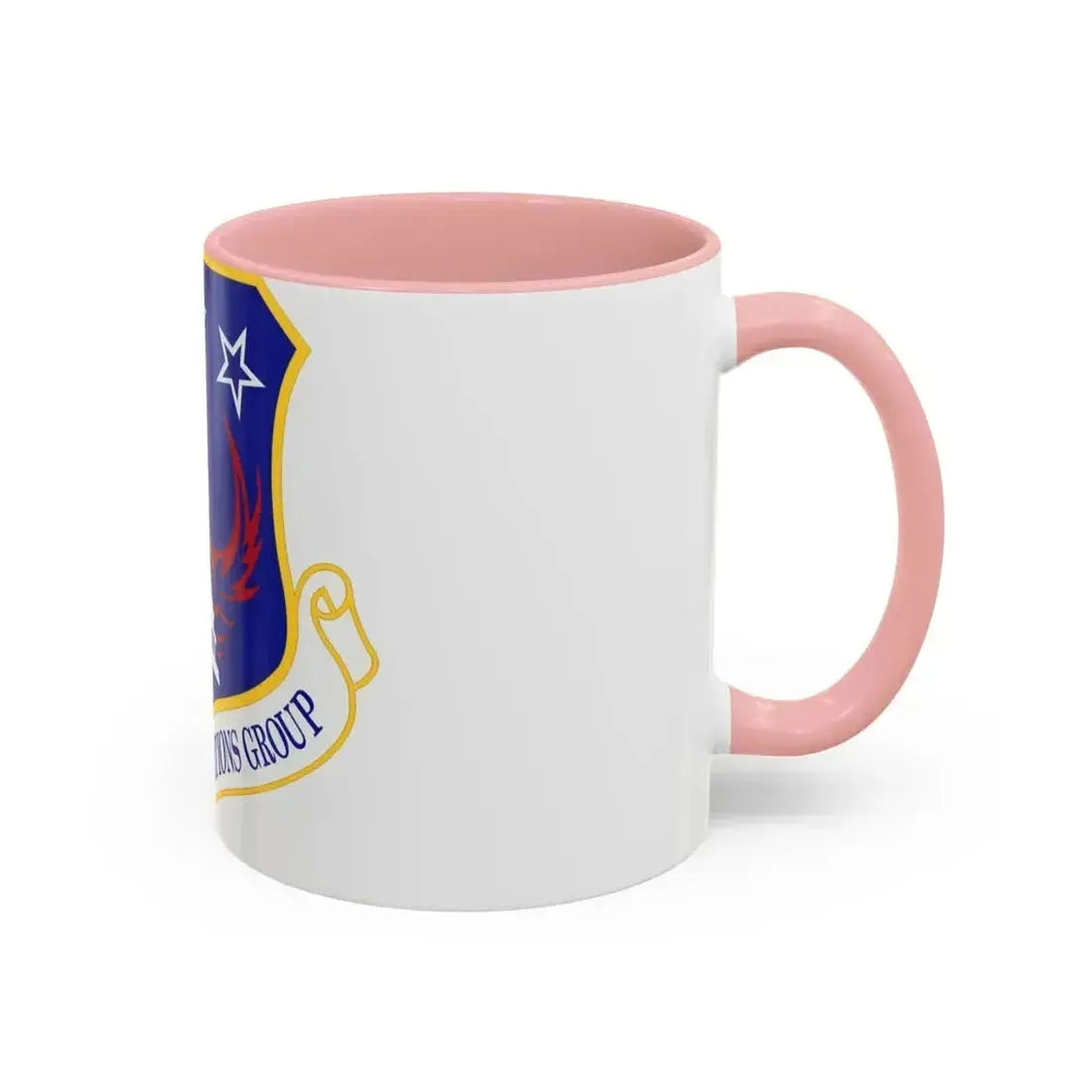 844th Communications Group (U.S. Air Force) Accent Coffee Mug - Go Mug Yourself