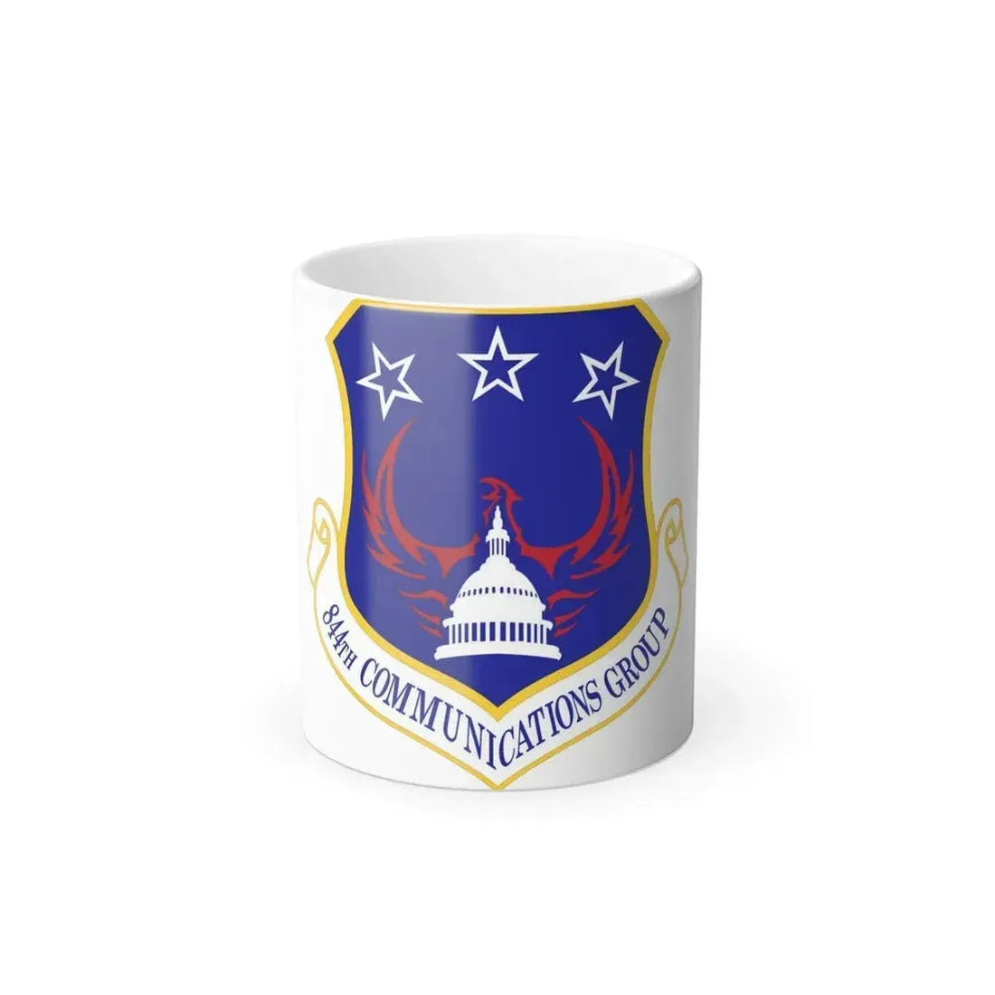 844th Communications Group (U.S. Air Force) Color Changing Mug 11oz - Go Mug Yourself