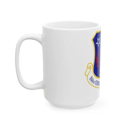 844th Communications Group (U.S. Air Force) White Coffee Mug - Go Mug Yourself