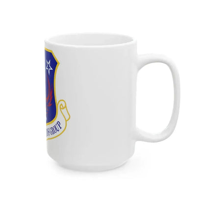 844th Communications Group (U.S. Air Force) White Coffee Mug - Go Mug Yourself