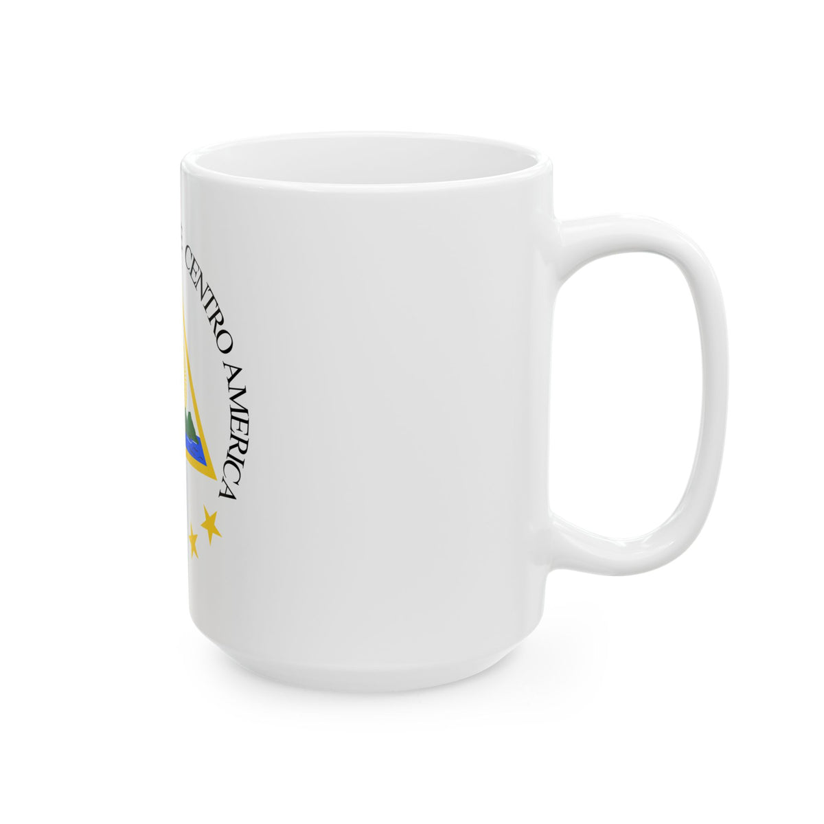 Coat of arms of the Greater Republic of Central America (1898) - White Coffee Mug