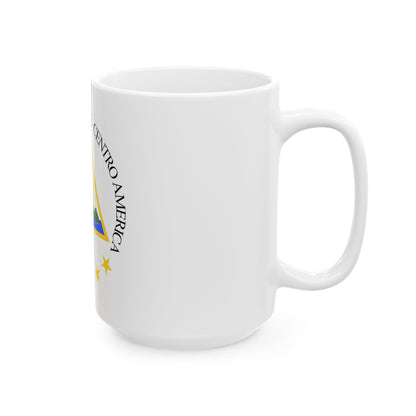 Coat of arms of the Greater Republic of Central America (1898) - White Coffee Mug