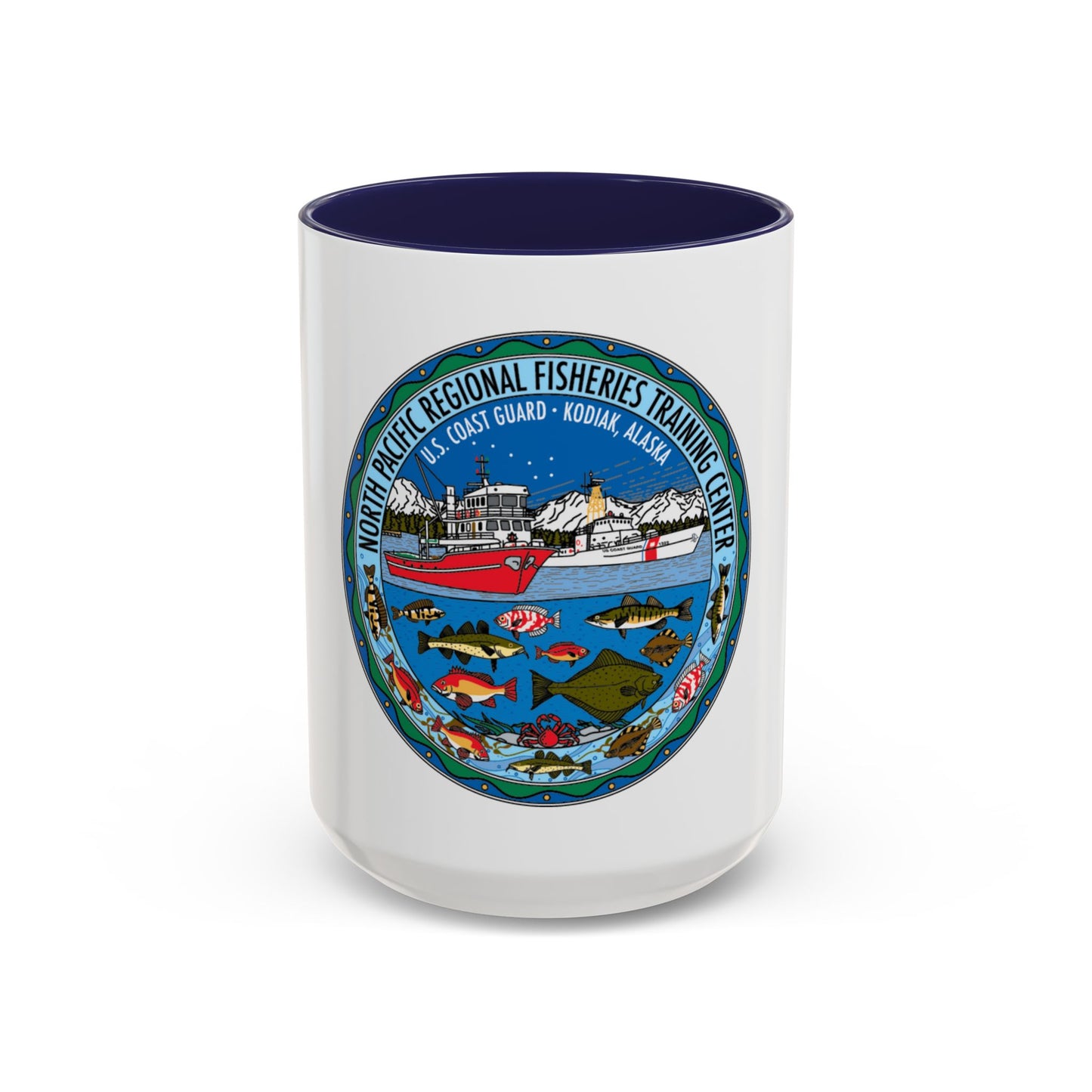USCG NPRFTC Kodiak Alaska 2005 (U.S. Coast Guard) Accent Coffee Mug