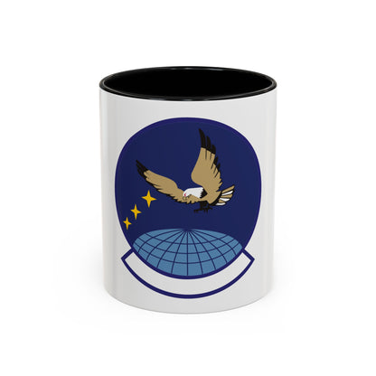 4 Space Control Squadron AFSPC (U.S. Air Force) Accent Coffee Mug