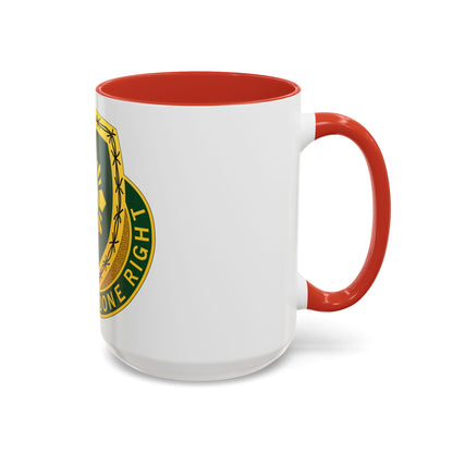 744 Military Police Battalion (U.S. Army) Accent Coffee Mug