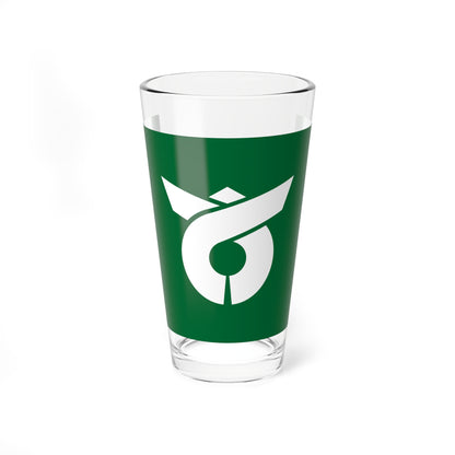 Flag of Okura Yamagata (Japan) Pint Glass 16oz