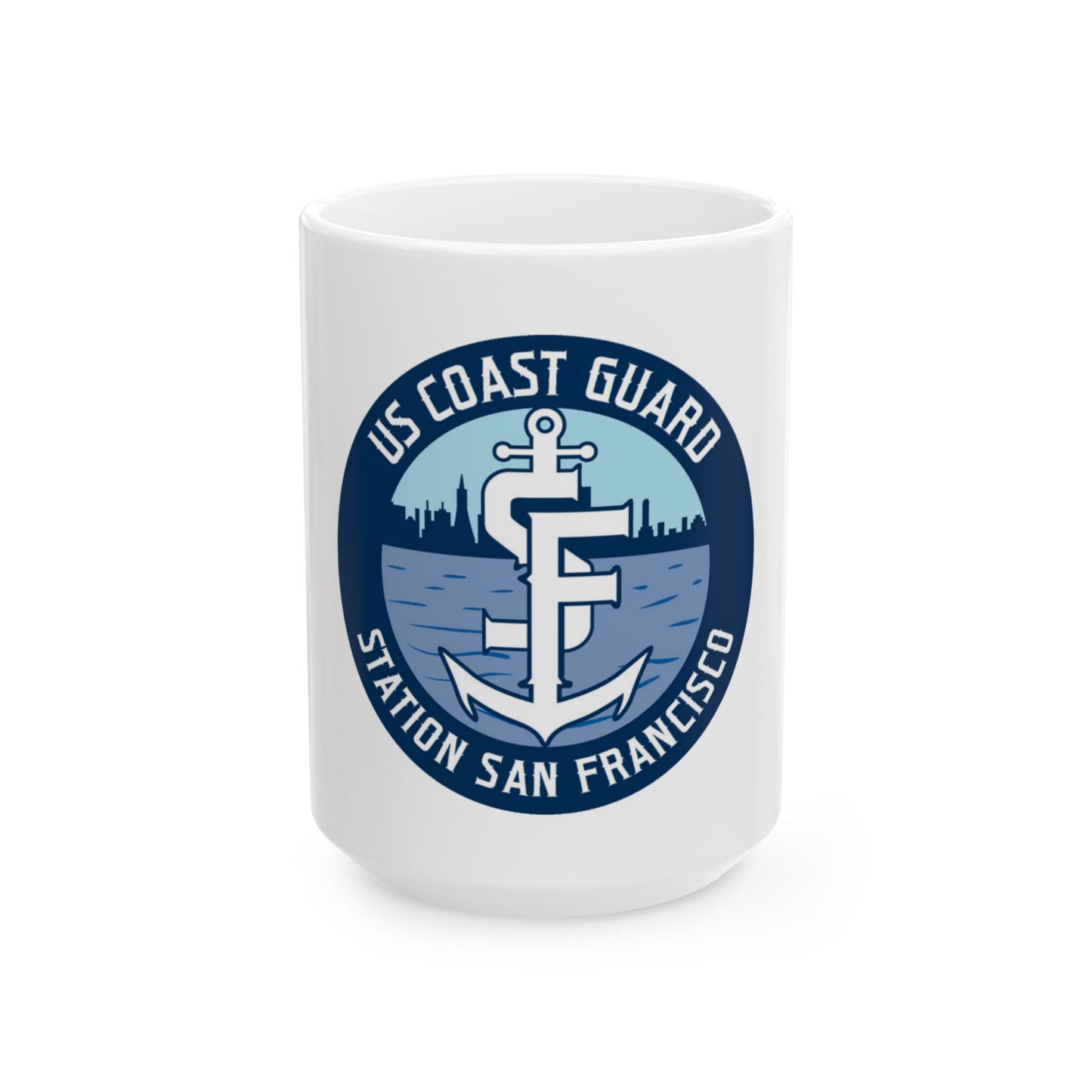 USCG Station San Francisco (U.S. Coast Guard) White Coffee Mug
