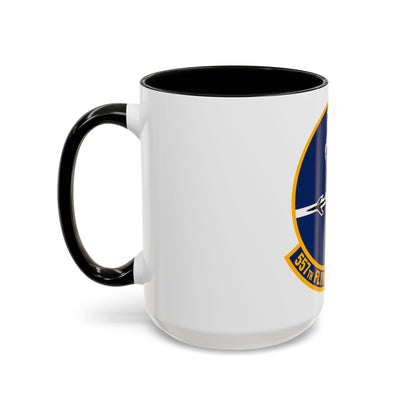 557 Flying Training Squadron AETC (U.S. Air Force) Accent Coffee Mug