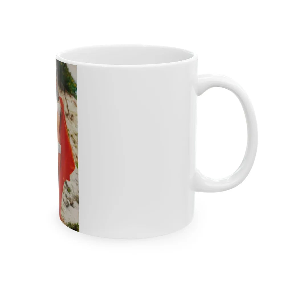 Gila Golan #01 (Vintage Female Icon) White Coffee Mug-Go Mug Yourself