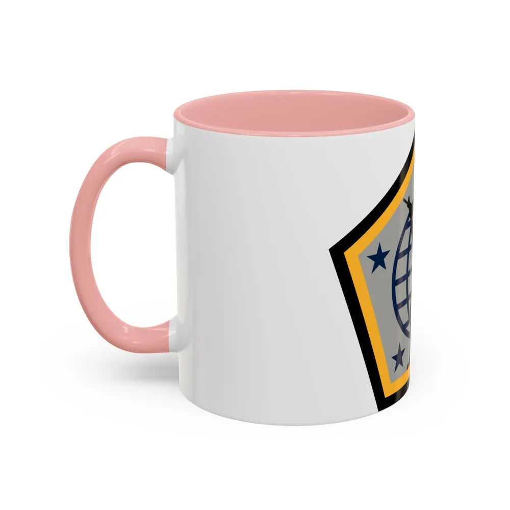 Human Resources Command (U.S. Army) Accent Coffee Mug-Go Mug Yourself