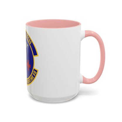 673d Aerospace Medicine Squadron (U.S. Air Force) Accent Coffee Mug