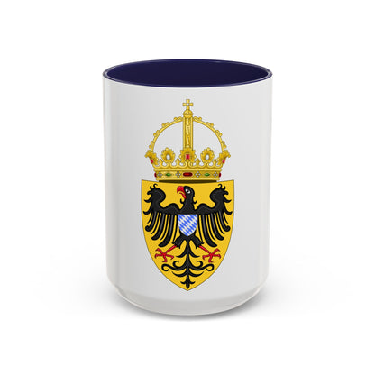 Coat of arms of Louis IV, Holy Roman Emperor - Accent Coffee Mug