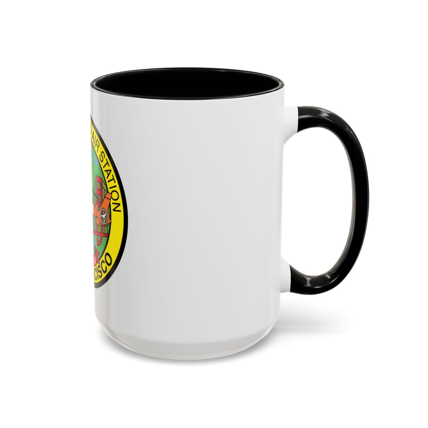 USCG Air Station San Francisco (U.S. Coast Guard) Accent Coffee Mug
