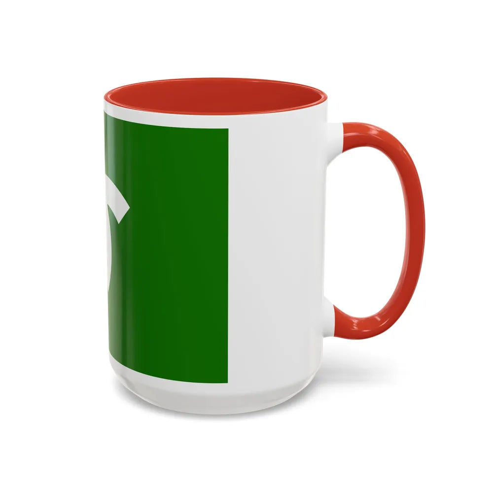 Flag of Kobe Japan - Accent Coffee Mug-Go Mug Yourself