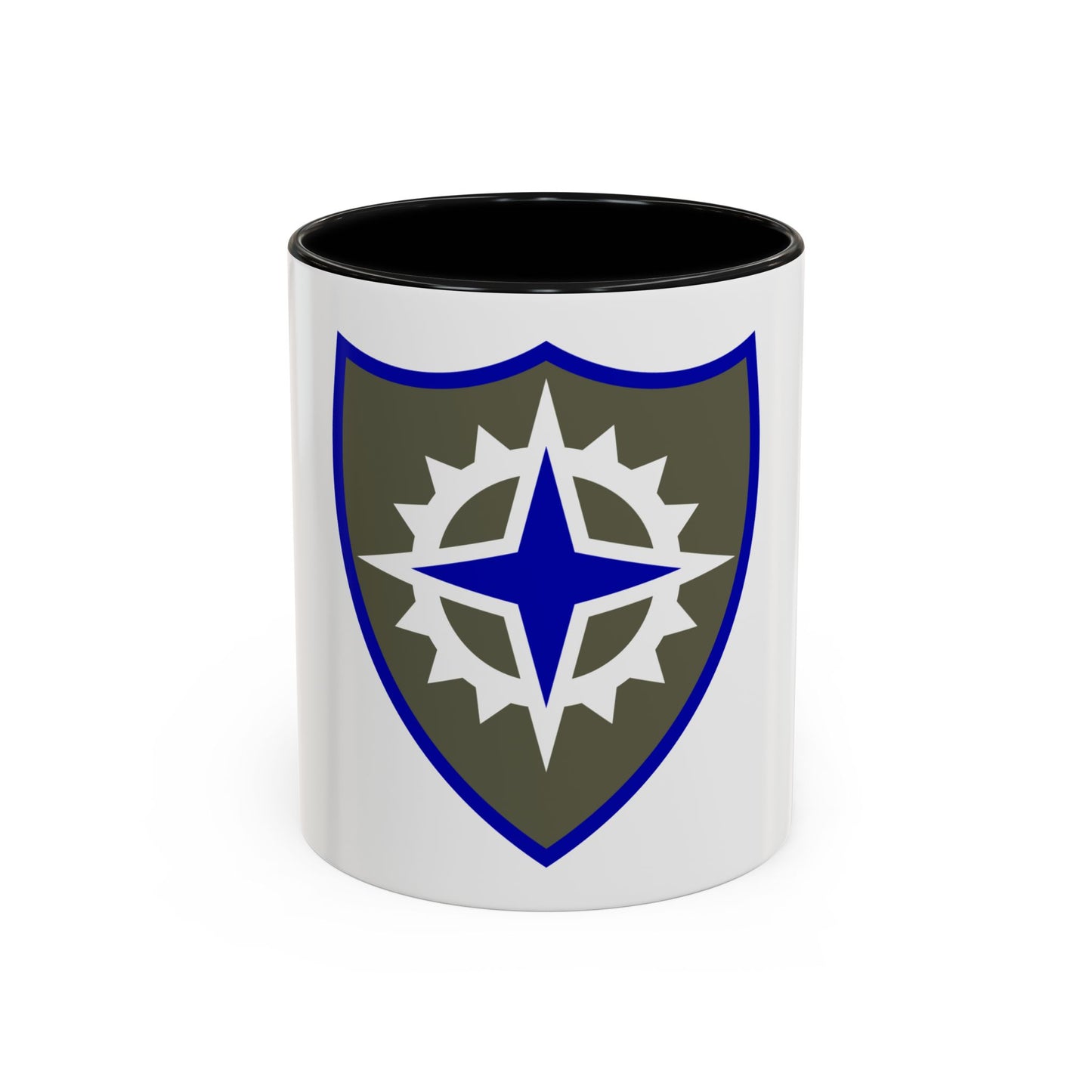 XVI Corps (U.S. Army) Accent Coffee Mug
