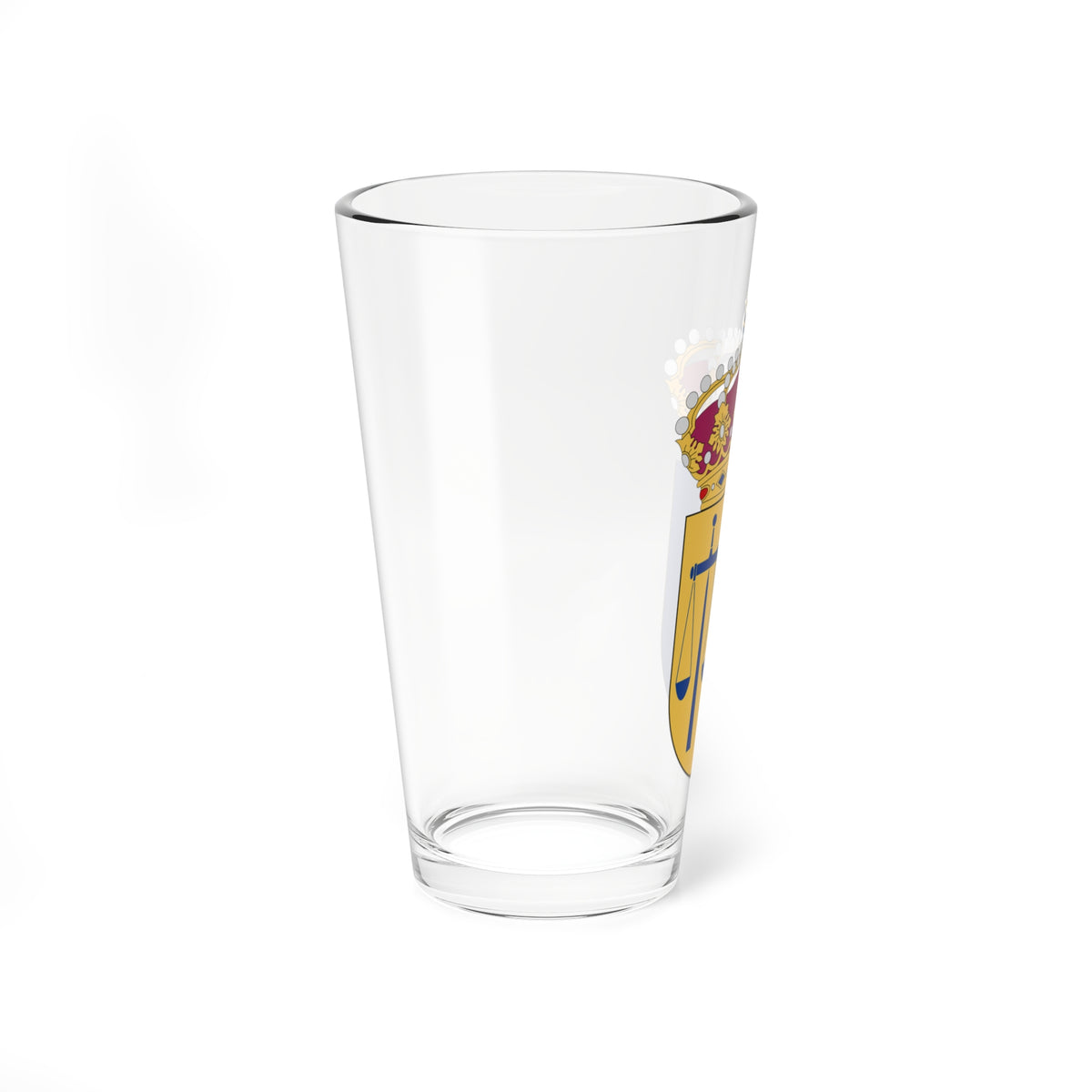 Patentbesvärsrätten vapen (Sweden) (Coat of Arms) Pint Glass 16oz