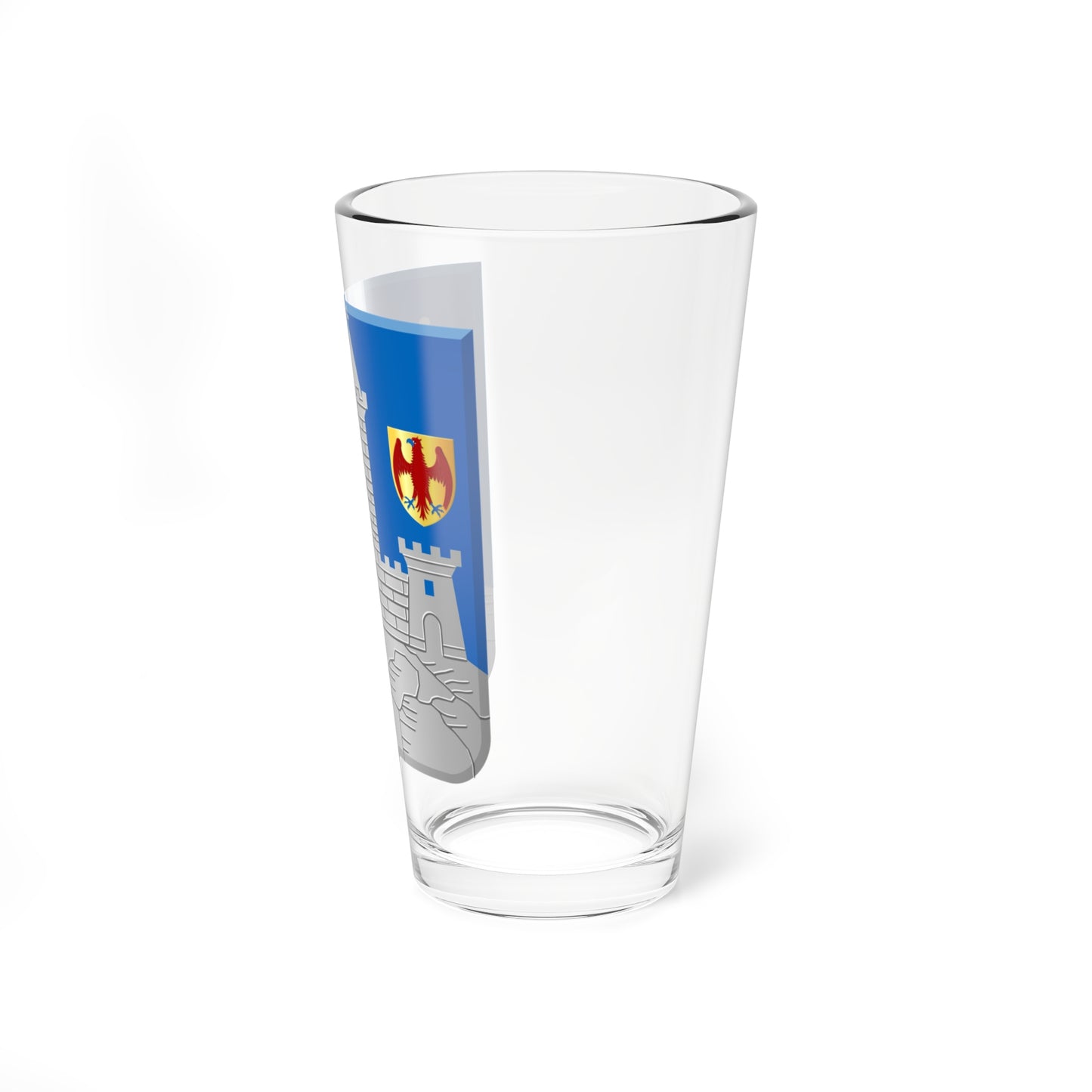 Walcourt wapen (Belgium) (Coat of Arms) Pint Glass 16oz