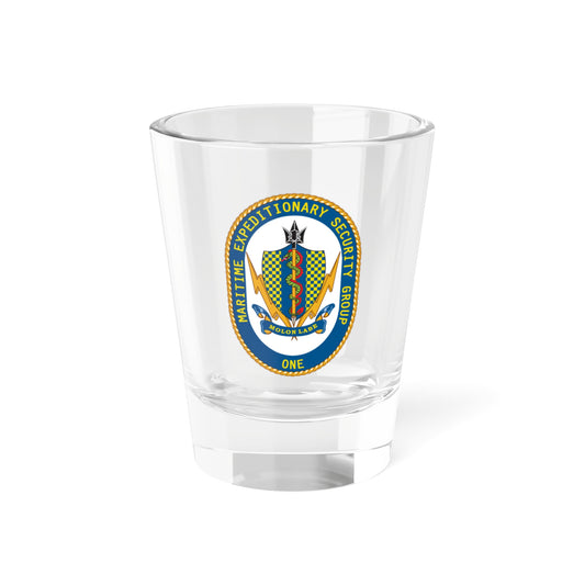 Maritime Expeditionary Security Group One (U.S. Navy) Shot Glass 1.5oz