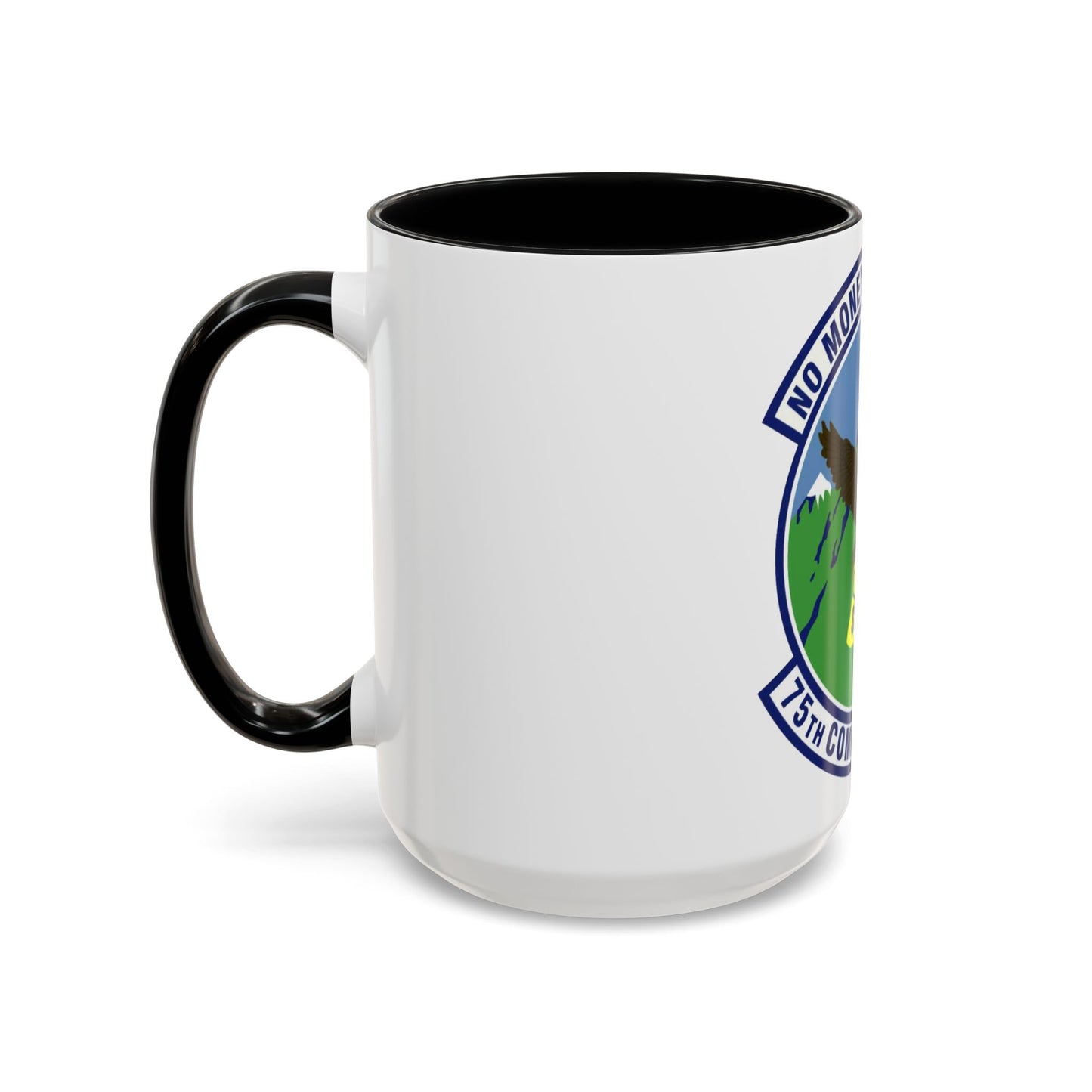 75th Comptroller Squadron (U.S. Air Force) Accent Coffee Mug