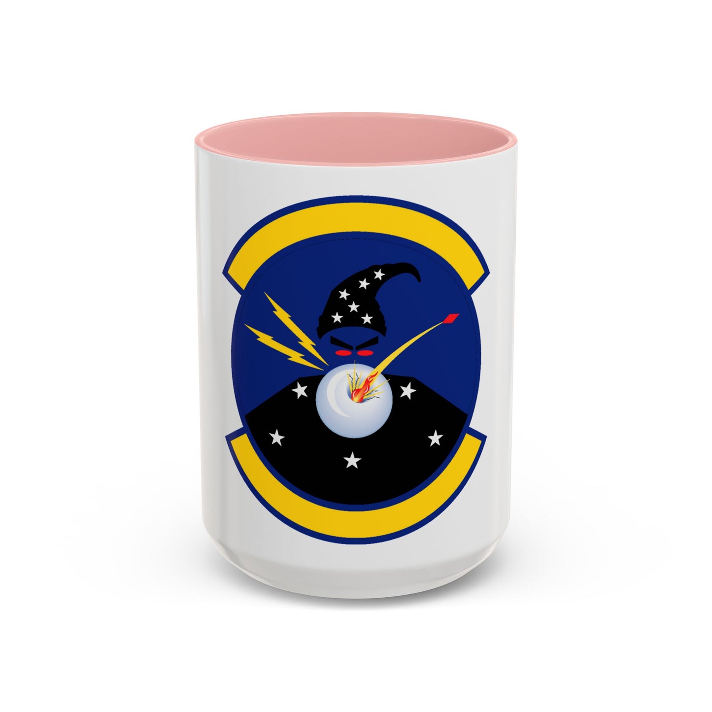 411 Flight Test Squadron AFMC (U.S. Air Force) Accent Coffee Mug