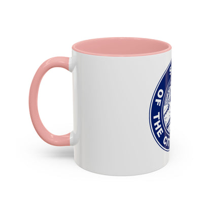 Seal of Buffalo New York - Accent Coffee Mug