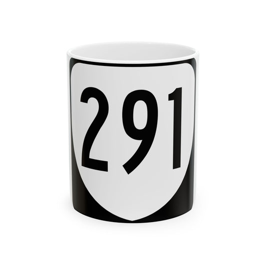 Virginia 291 1980 (Virginia) (Road Sign) White Coffee Mug
