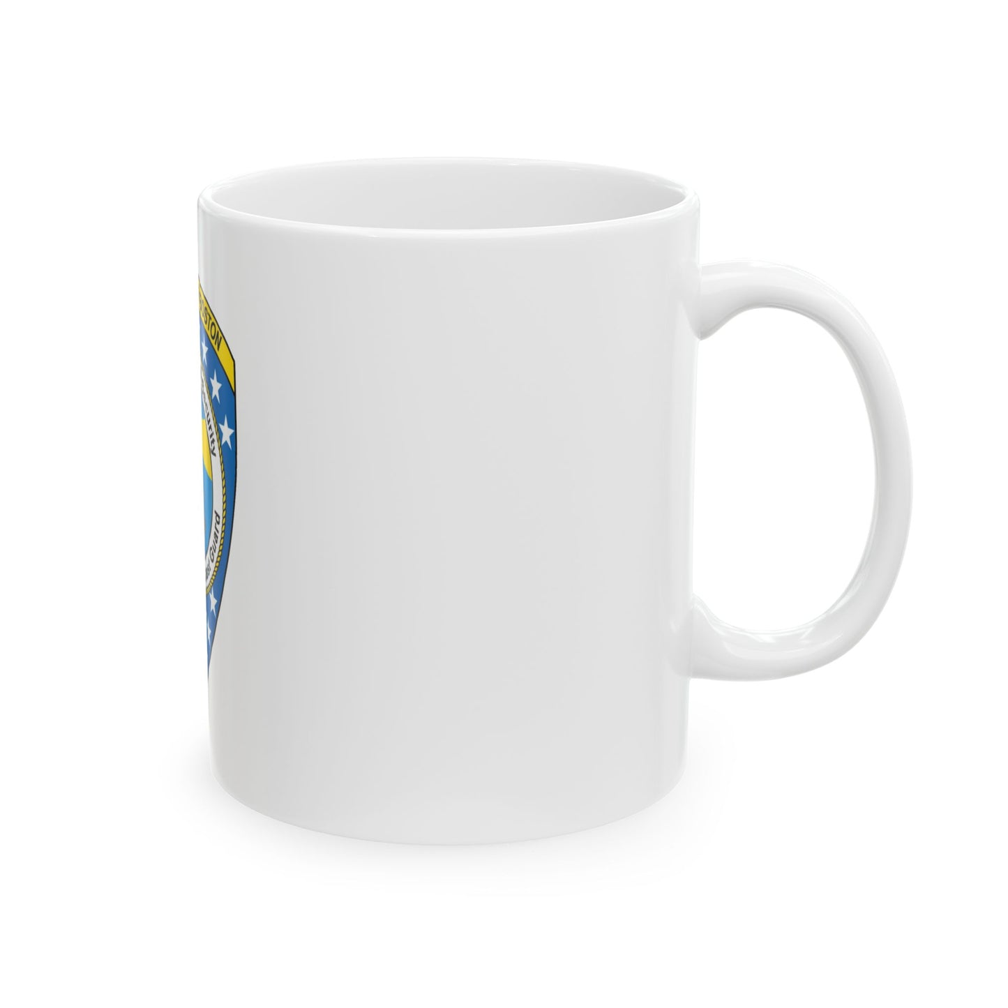 USCG Sector Boston (U.S. Coast Guard) White Coffee Mug