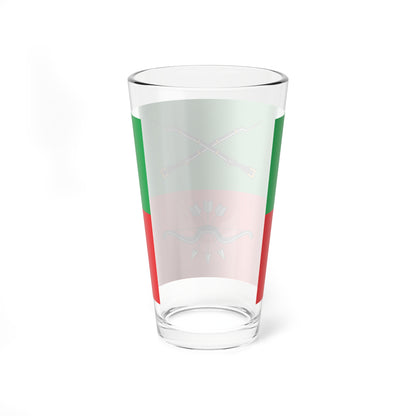 Flag of Zaporozhye Oblast Russia (Russia) Pint Glass 16oz