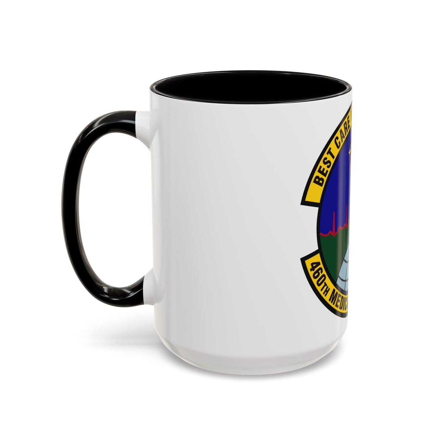 460th Medical Operations Squadron (U.S. Air Force) Accent Coffee Mug