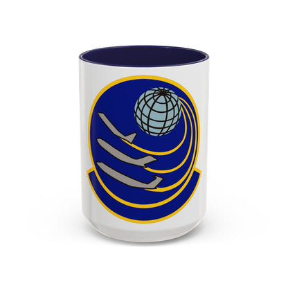 373 Training Squadron AETC (U.S. Air Force) Accent Coffee Mug