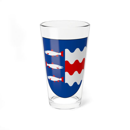 Västernorrland län vapen (Sweden) (Coat of Arms) Pint Glass 16oz