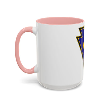 219 Engineer Brigade (U.S. Army) Accent Coffee Mug