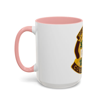 2 Surgical Hospital (U.S. Army) Accent Coffee Mug