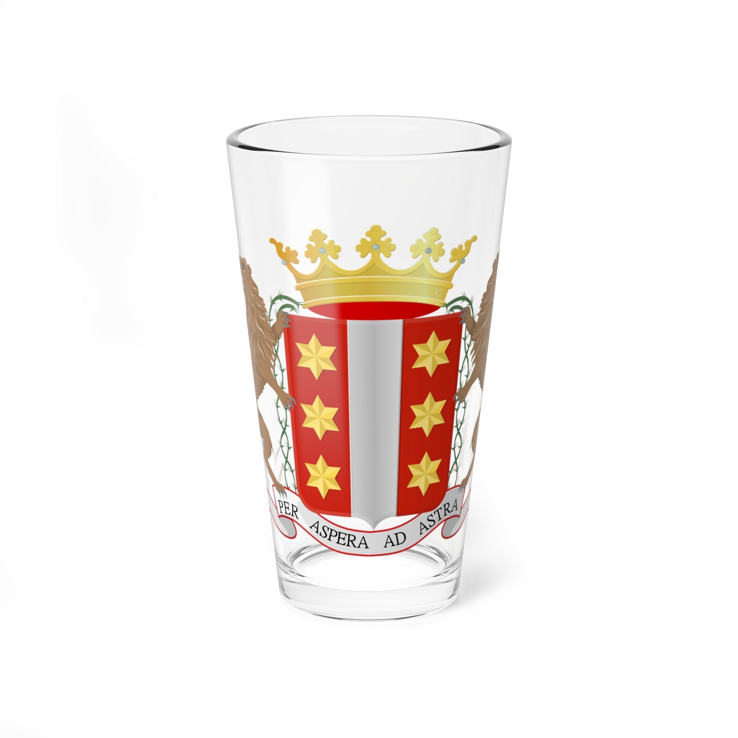 Wapen van Gouda (Netherlands) (Coat of Arms) Pint Glass 16oz