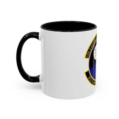 912th Aircraft Maintenance Squadron (U.S. Air Force) Accent Coffee Mug