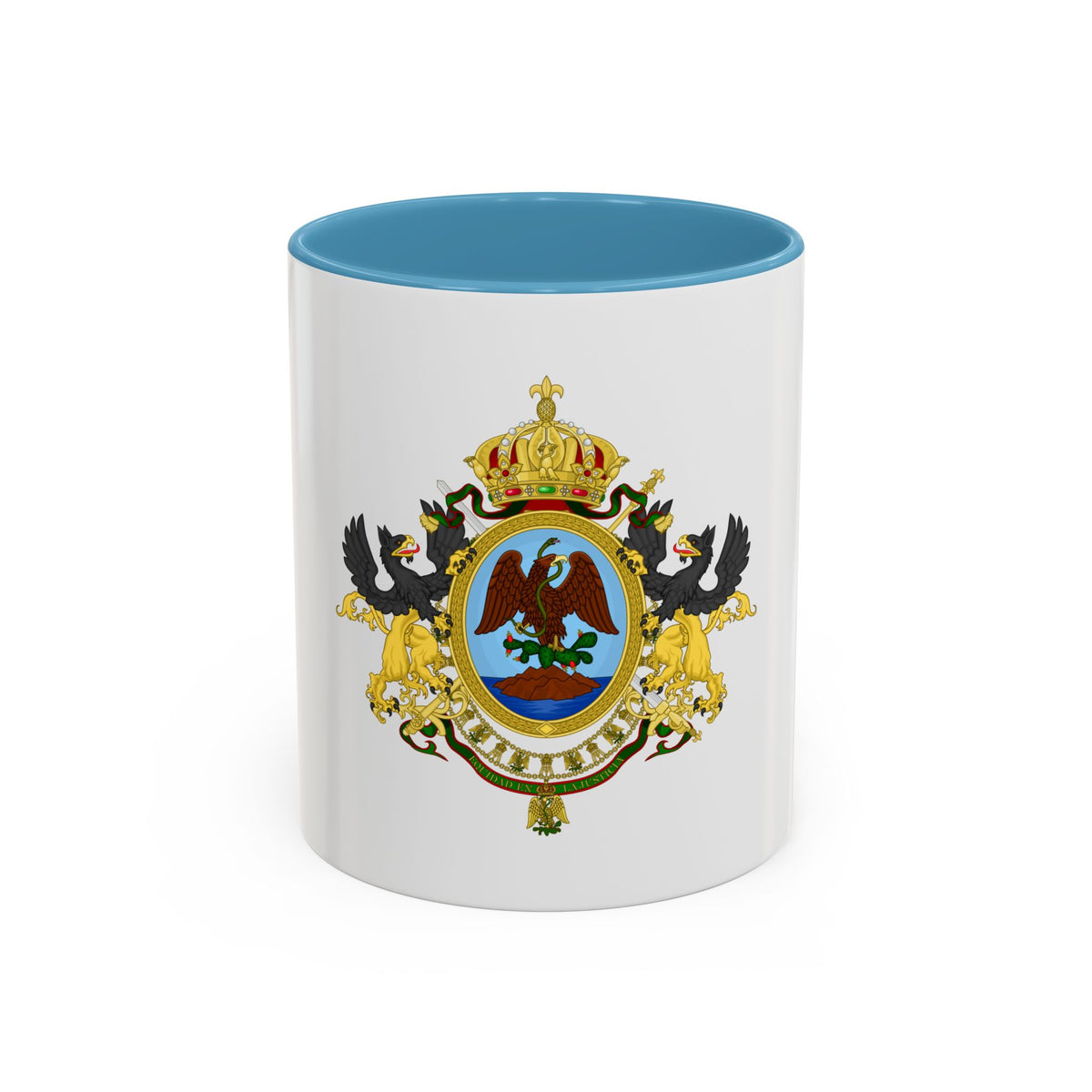 Coat of Arms Second Mexican Empire - Accent Coffee Mug