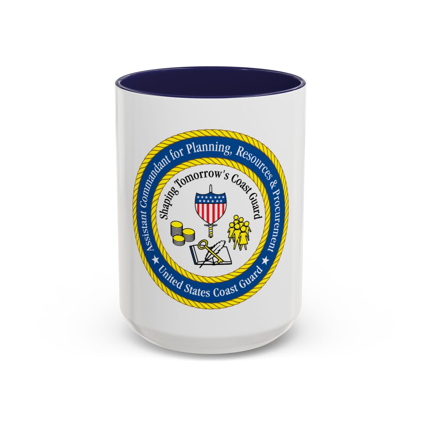 USCG Ast Comdt Plan Res & Proc (U.S. Coast Guard) Accent Coffee Mug