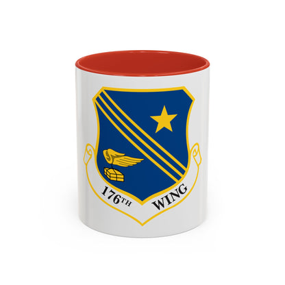 176th Wing (U.S. Air Force) Accent Coffee Mug