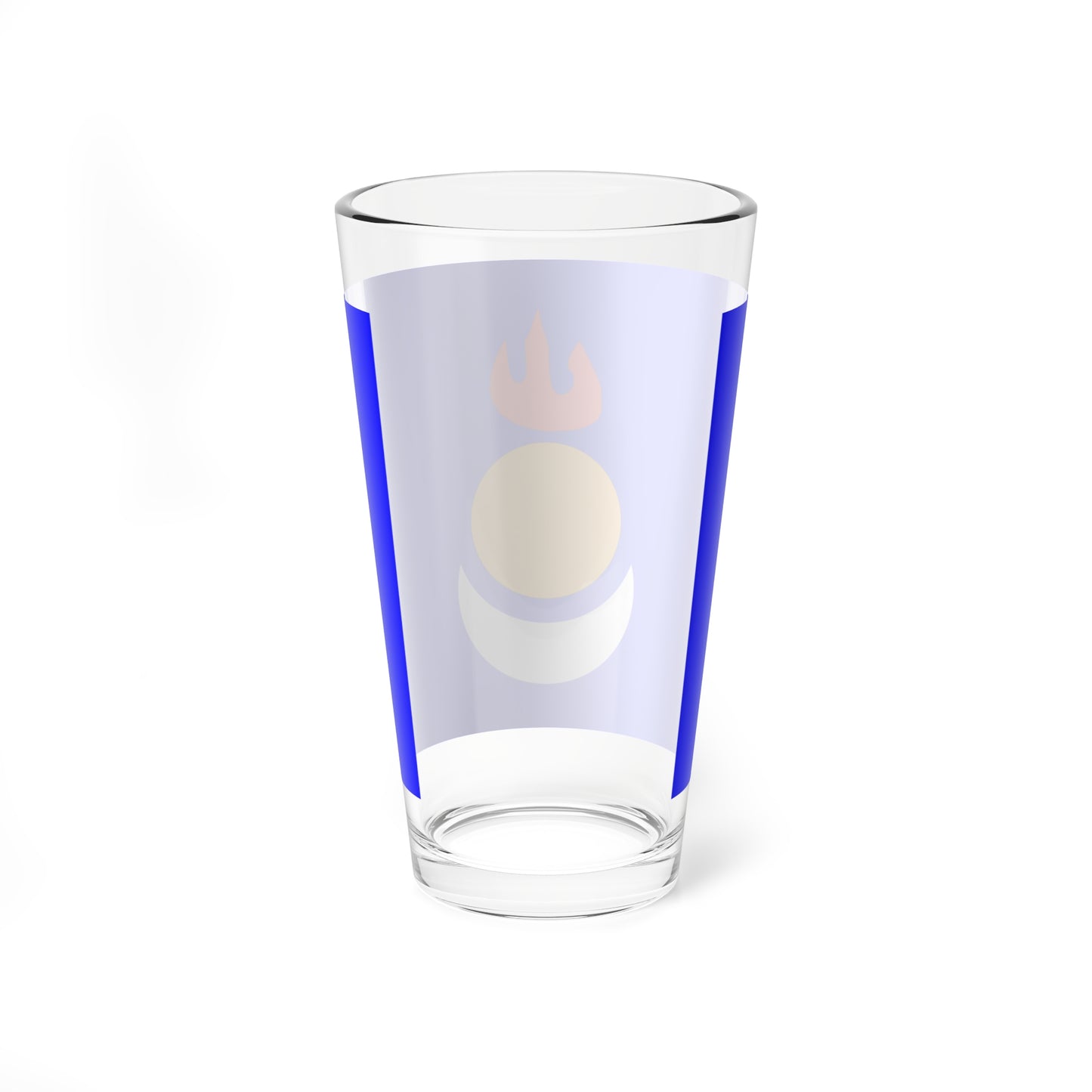 Flag of the Inner Mongolian Peoples Party 2006-05-29 (China) Pint Glass 16oz