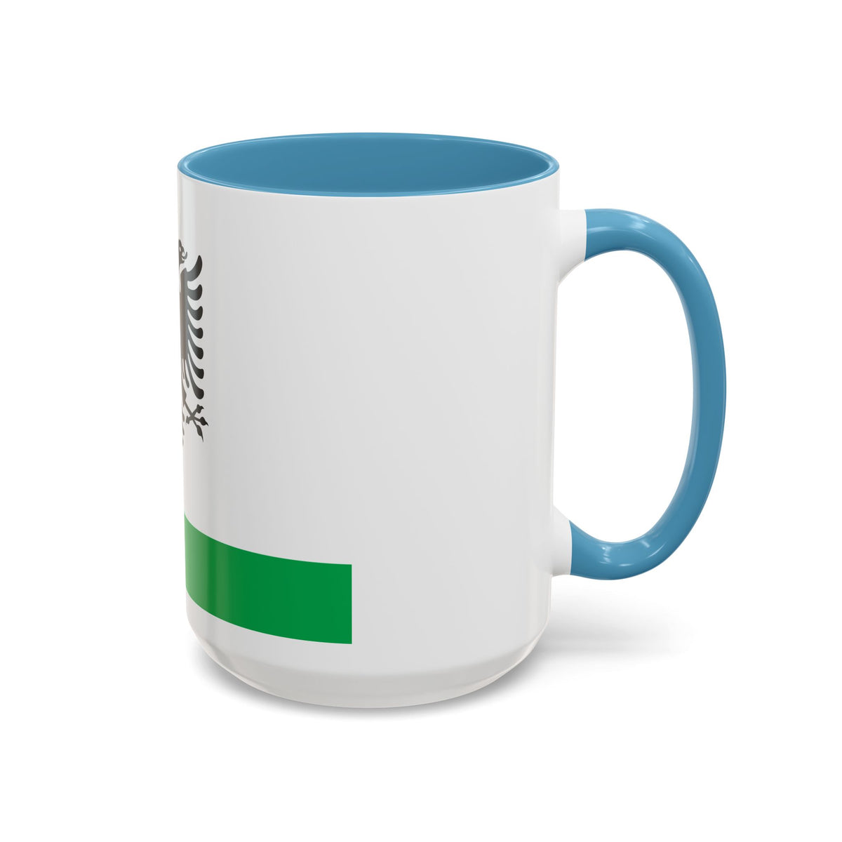 Albanian Coast Guard Ensign - Accent Coffee Mug