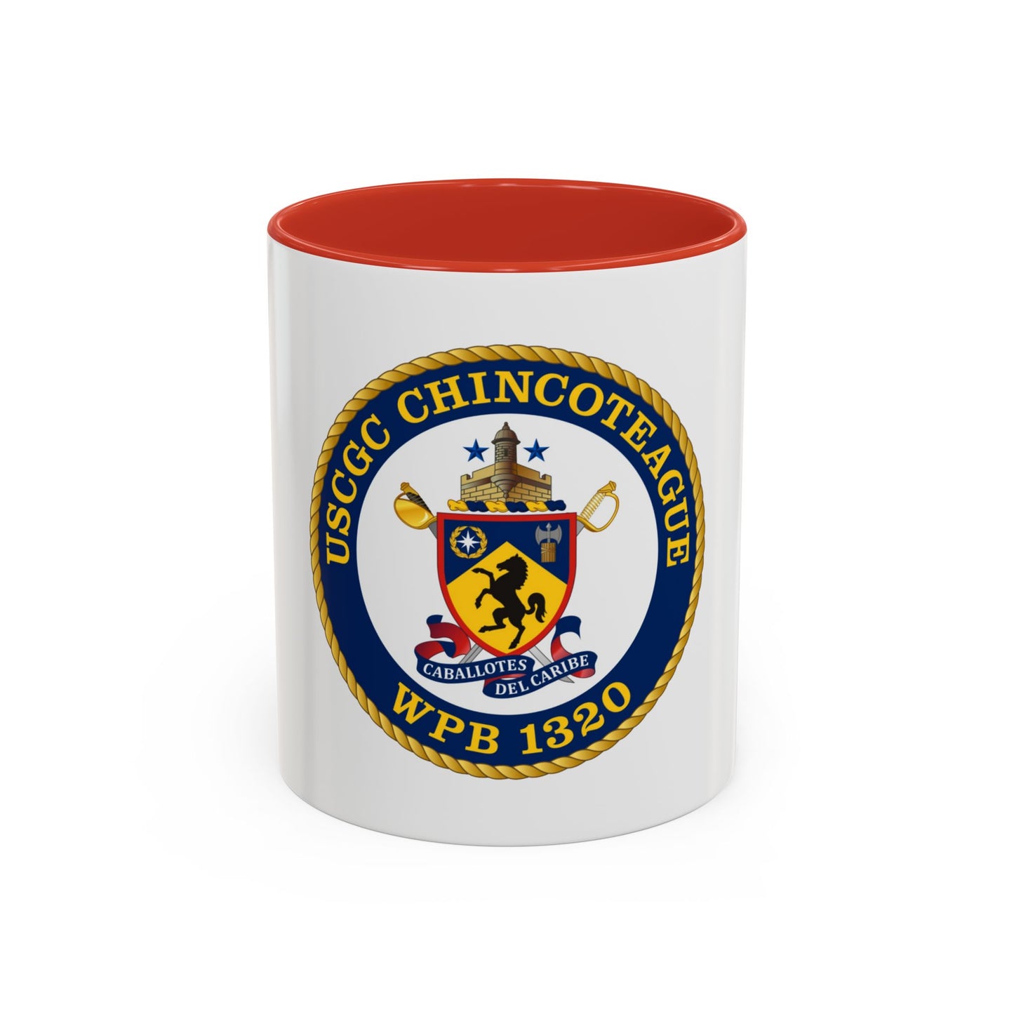 USCGC Chincoteague WPB 1320 (U.S. Coast Guard) Accent Coffee Mug