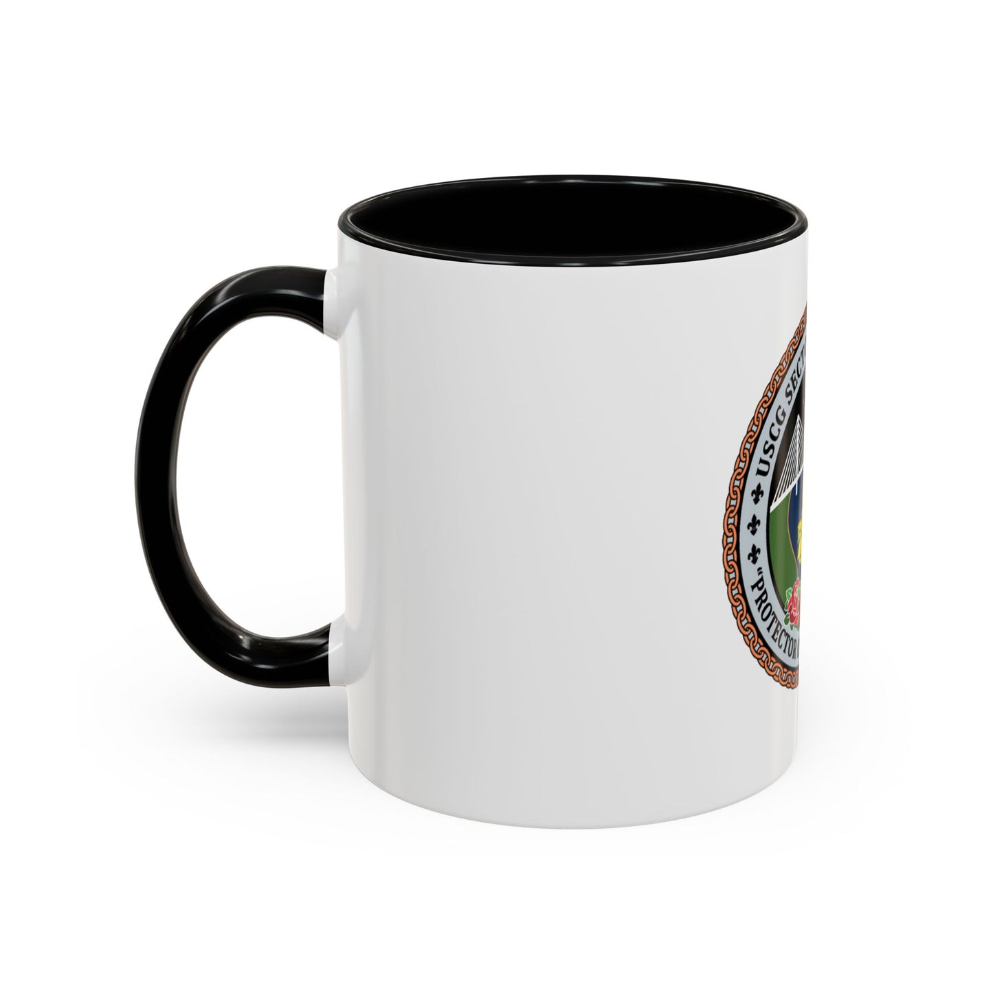 USCG SECTOR OHIO VALLEY (U.S. Coast Guard) Accent Coffee Mug