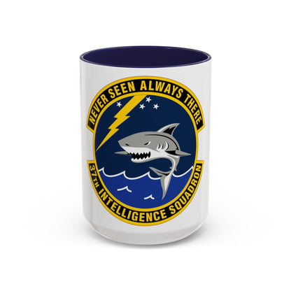 37 Intelligence Squadron ACC (U.S. Air Force) Accent Coffee Mug