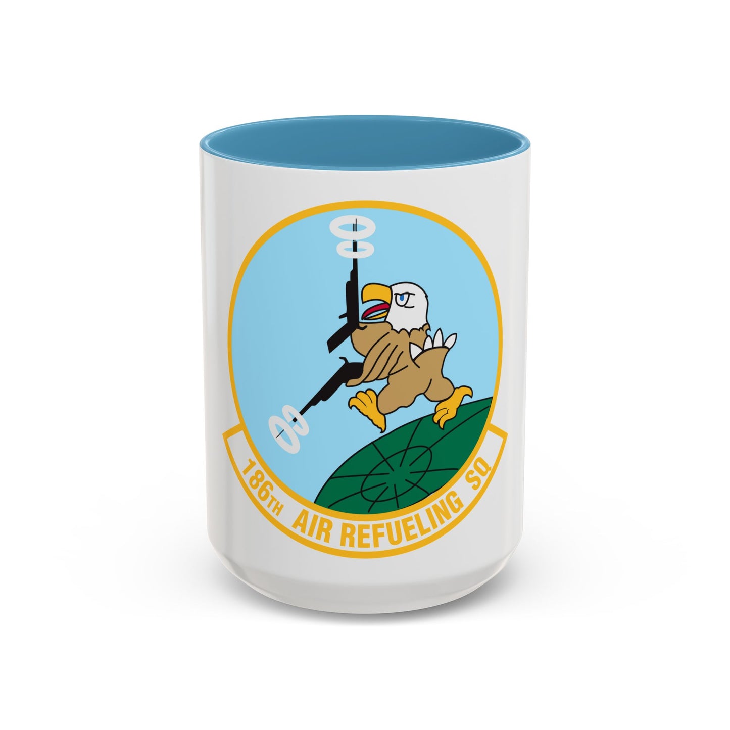186 Air Refueling Squadron (U.S. Air Force) Accent Coffee Mug