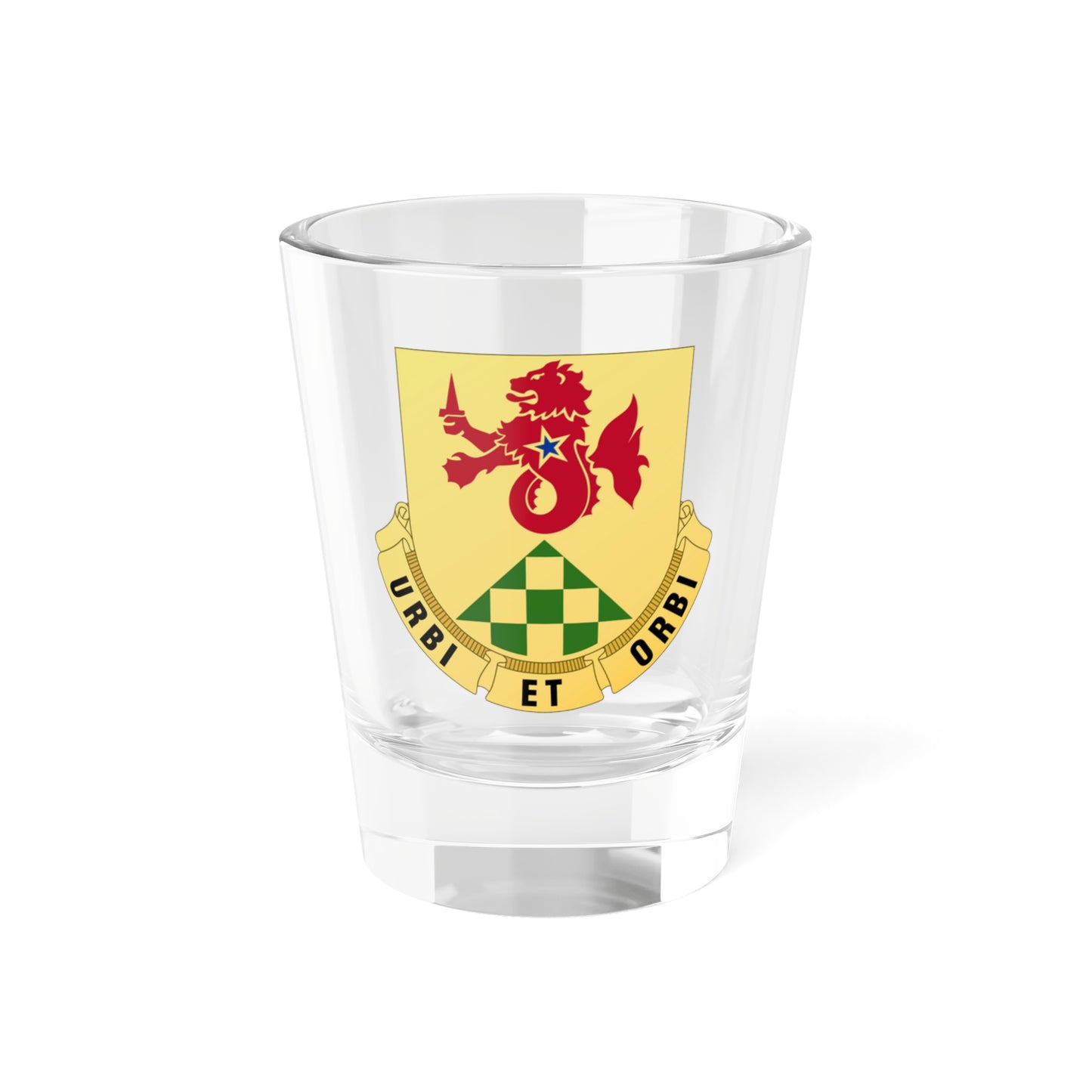 Verre à liqueur du bataillon de police militaire 336 (armée américaine) 1,5 oz